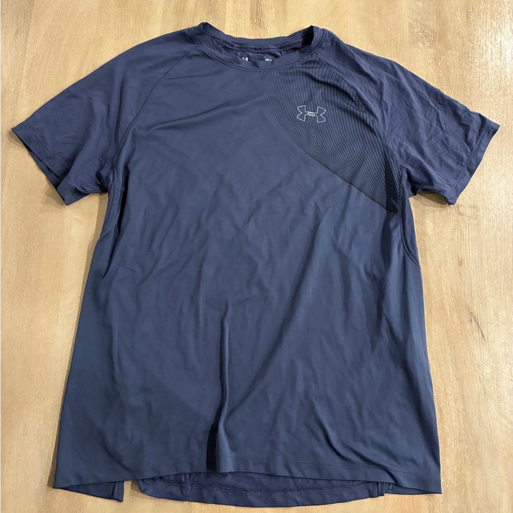 Under Armour Men's Dark Blue Short Sleeve Tee